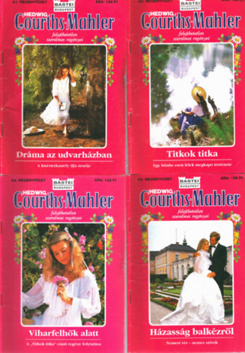 Hedwig Courths-Mahler romantikus reg�nyf�zetei 61-70. sz�m