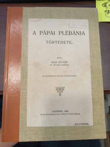 A p�pai pl�b�nia t�rt�nete