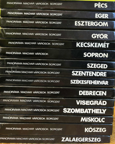 15 db a Panor�ma magyar v�rosok sorozatb�l