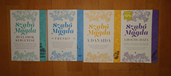 Szabó Magda - 4 kötet Szabó Magda új életműsorozatából: Hullámok kergetése, A danaida, A holtig haza, Freskó