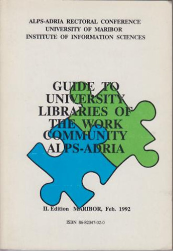 Guide to university libraires of the work community Alps-Adria