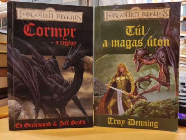 2 db Forgotten Realms: Cormyr - A regny (Cormyr Saga 1.) + Tl a magas ton (Cormyr Saga 2.)