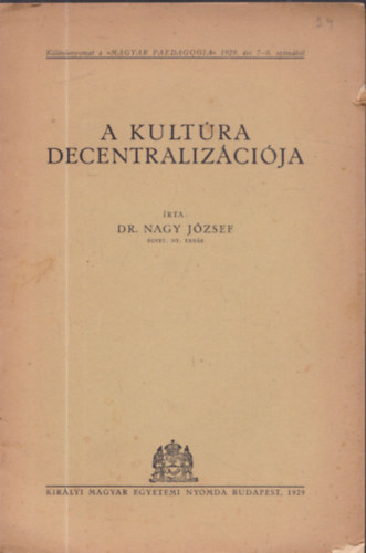 A kultra decentralizcija