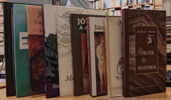 9 db Jkai Anna: Blcsek s psztorok; Szeretteink, szerelmeink; Jkob lajtorjja; Az egyttlt; A tve s a gallya; Ima Magyarorszgrt; Szegny Sudr Anna; Virgvasrnap alkonyn; A remny ablaka