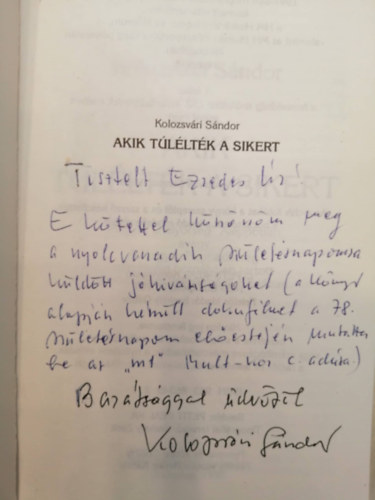 Akik t�l�lt�k a sikert - Magyar "hely�rs�g" Alepp�ban avagy a Magyar N�phadsereg mindm�ig hom�lyban tartott eredm�nyes v�llalkoz�sa Sz�ri�ban