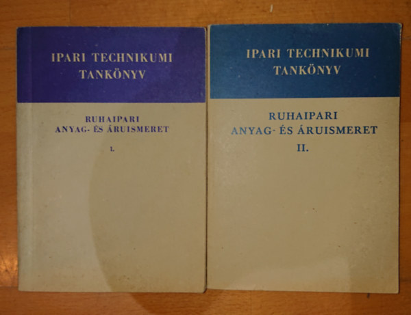 Anyag �s �rusimeret I-II: - Ipari technikumi tank�nyv