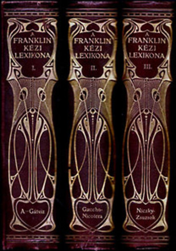 Franklin-Trsulat - A Franklin kzi lexikona I-III.