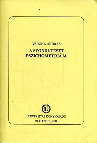 A Szondi-teszt pszichometrija