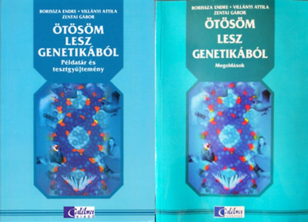 Ötösöm lesz genetikából - Példatár és tesztgyűjtemény + Megoldások (2 kötet)