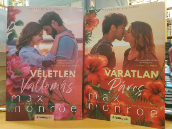 2 db Max Monroe: V�letlen vallom�s + V�ratlan p�ros