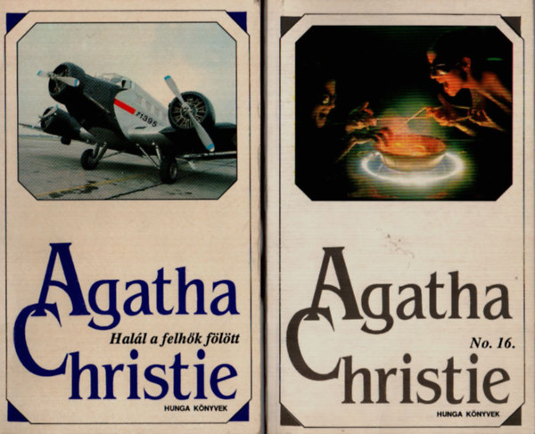 Agatha Christie - 2 db Agatha Christie együtt: Halál a felhők fölött, No. 16.