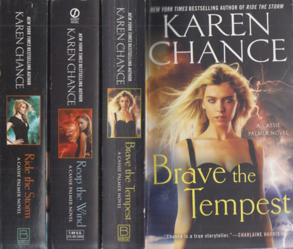 Karen Chance - 3 db Karen Chance regny angolul: Brave the Tempest + Reap the Wind + Ride the Storm