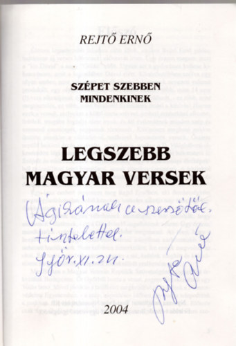 Szpet szebben mindenkinek... Legszebb magyar versek