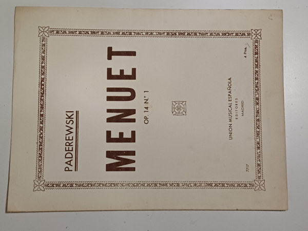 Menuet Op.14 N.1