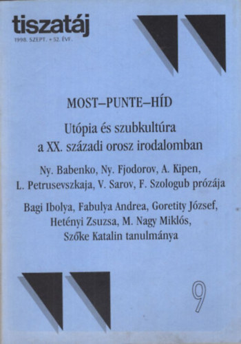 Tiszatj 1998.  szept. 52. vf.  9. szm