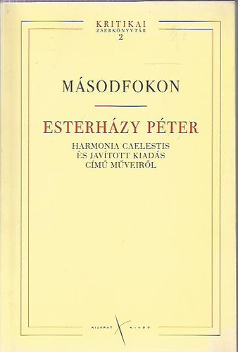 Msodfokon: Esterhzy Pter