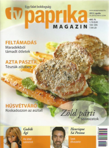 TV Paprika magazin - 2012. prilis