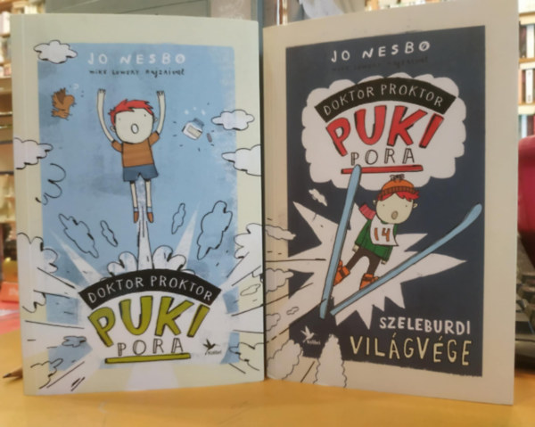 Jo Nesbo - 2 db Jo Nesbo: Doktor Proktor Pukipora + Doktor Proktor Pukipora: Szeleburdi vilgvge