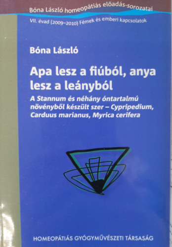 Apa lesz a fibl, anya lesz a lenybl