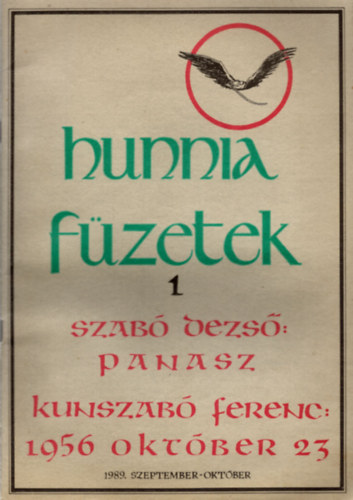 Hunnia fzetek 1. (1989. szeptember-oktber)
