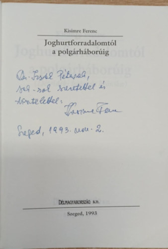 Joghurtforradalomtl a polgrhborig (dediklt)