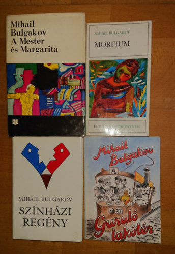 Mihail Bulgakov - 4 ktet Mihail Bulgakov: Mester s Margarita, Morfium, Gurul laktr, Sznhzi regny