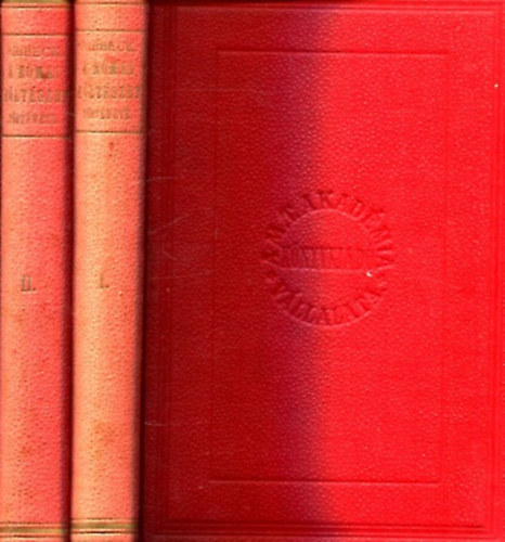 A r�mai k�lt�szet t�rt�nete I-II.