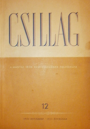 Csillag VIII. �vfolyam 12. sz�m