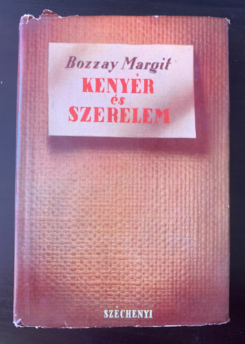 Bozzay Margit - Kenyr s szerelem