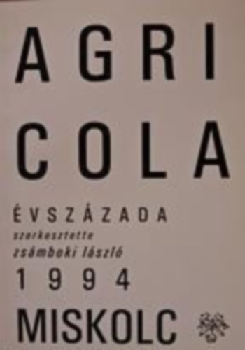Agri Cola vszzada 1994