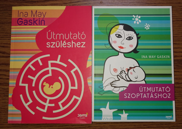 2 k�nyv gyermeket v�r�knak: �tmutat� sz�l�shez, �tmutat� szoptat�shoz