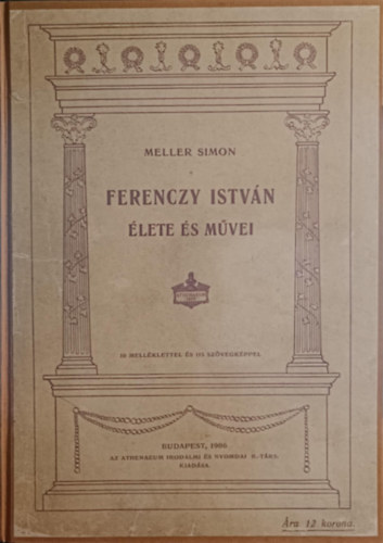 Ferenczy Istvn lete s mvei