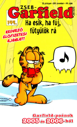 Zseb - Garfield - Ha esik, ha fj, ftylk r