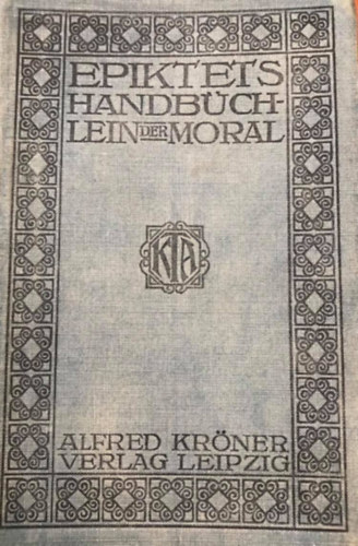 Epiktets Handbchlein der Moral