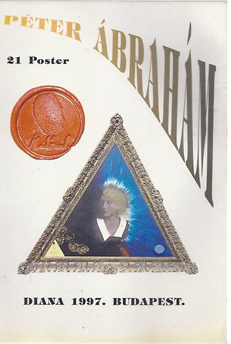 Pter brahm - 21 Poster (Diana 1997. Budapest) Dediklt!
