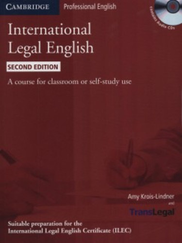 International Legal English (Student's Book) + Audio CD