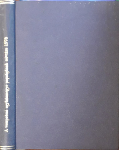 A veszpr�mi egyh�zmegye paps�g�nak n�vt�ra 1975