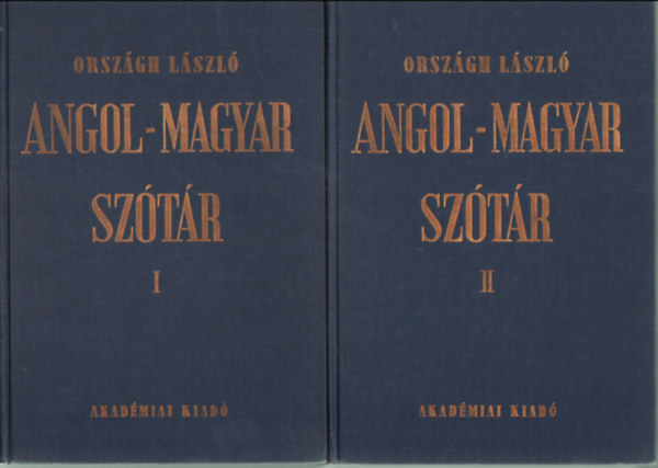 Angol-Magyar Sztr I-II.