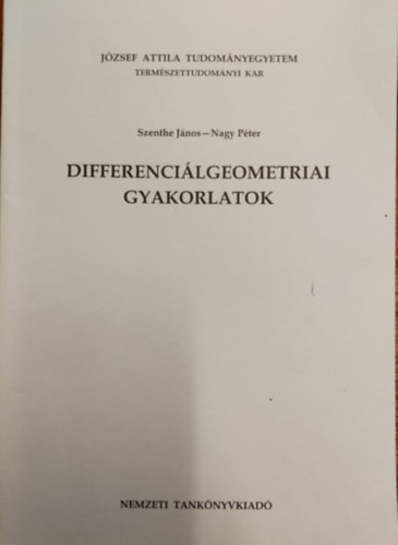 Differencilgeometriai gyakorlatok- kzirat