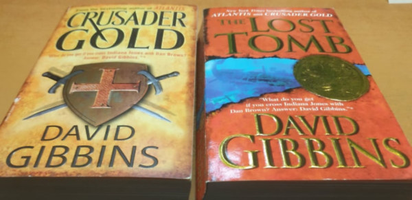 David Gibbins - Crusader Gold + The Lost Tomb (2 ktet)