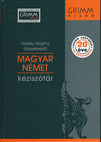 Hessky Regina - Nmet-magyar kzisztr (Hessky)