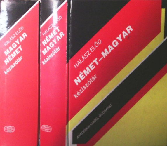 Magyar-Nmet s Nmet-Magyar kzisztr