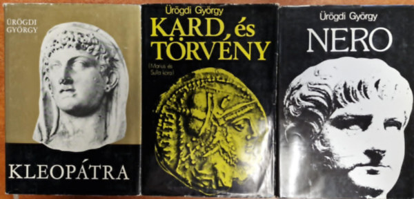 3db rgdi Gyrgy knyv.:Kleoptra + Nero+Kard s trvny