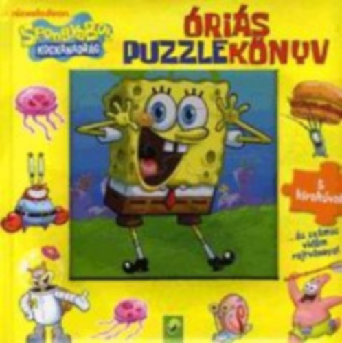 Oliver Bieber - SpongyaBob Kockanadrg - ris puzzleknyv