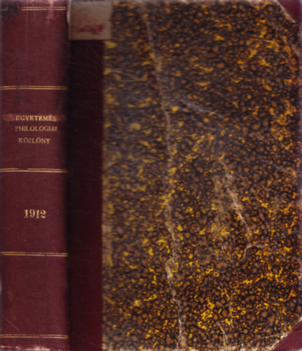 Egyetemes Philologiai K�zl�ny 1912
