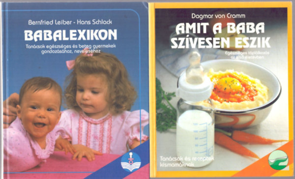 2 db babaknyv: Babalexikon - Amit a baba szvesen eszik