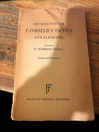 Szemelvnyek P. Cornelius Tacitus Annalesbl