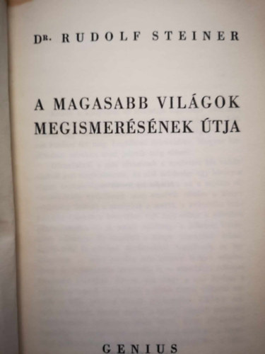 A magasabb vilgok valsga