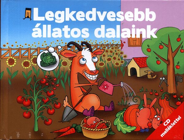 Vass Mnika  (illusztrlta) - Legkedvesebb llatos dalaink - CD mellklettel