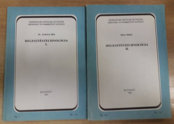 Hegesztstechnolgia I-II.